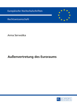 cover image of Außenvertretung des Euroraums